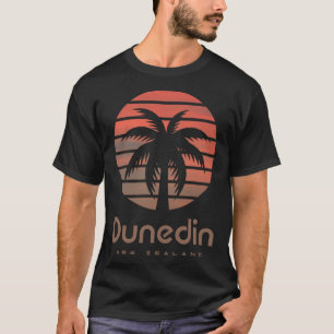 T-shirt Dunedin New Zealand Travel Holiday Souvenir Beach