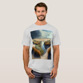 T-shirt Dunes côtières néerlandaises (Devant entier)