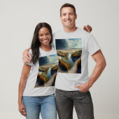 T-shirt Dunes côtières néerlandaises (Unisexe)