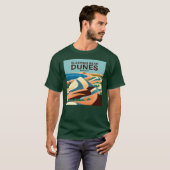 T-shirt Dunes de l'ours dormant Michigan (Devant entier)