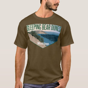 T-shirt Dunes de l'ours dormant Michigan
