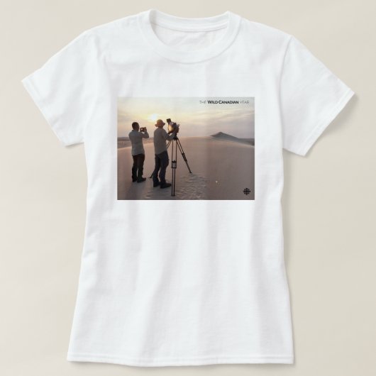 T-shirt Dunes de sable d'Athabasca (Design devant)