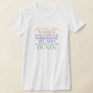 T-Shirt Dunes de Sable du Michigan, Dunes de Sleep