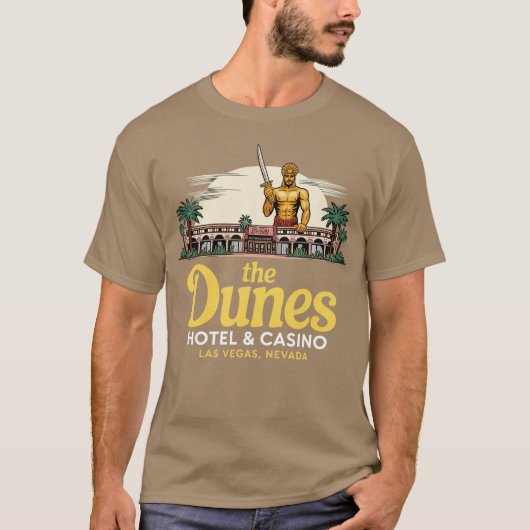 T-shirt Dunes Hotel & Casino (Devant)
