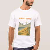 T-shirt Dunes Sunset (Devant)