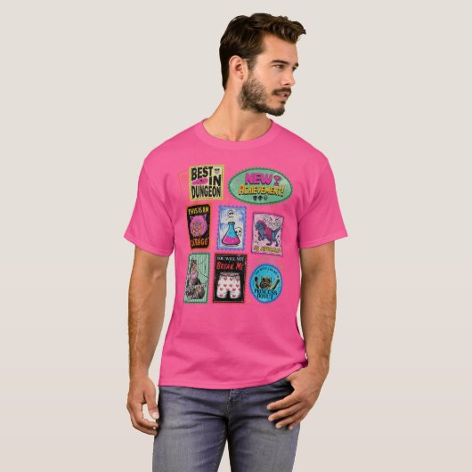 T-shirt Dungeon Crawler Carl Retro funny (Devant entier)