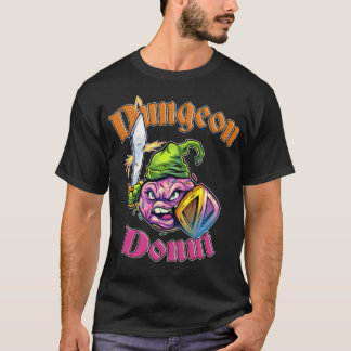 T-shirt Dungeon Donut dessert drôle