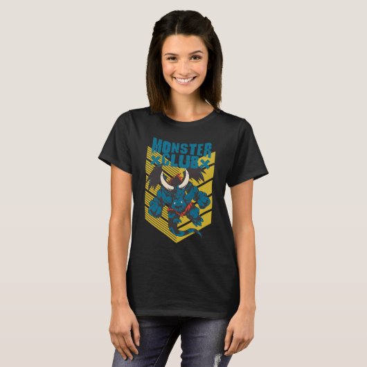 T-shirt Dungeon Gargoyle Monster Ork Berserker Dice Jeu F (Devant entier)