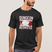 T-shirt Dungeon Meowstar Pour Un Gameur De Tabletop Rpg (Devant)