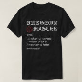T-shirt Dungeon RPG Master Dice Rolling Boss Dragon birthd (Design devant)
