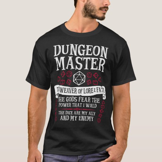 T-shirt Dungeons Dragons (Devant)