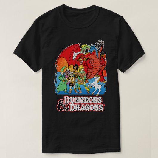 T-shirt Dungeons Dragons (Design devant)
