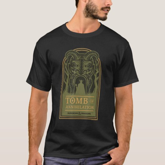 T-shirt Dungeons & Dragons Tomb Of Annihilation Acererak C (Devant)