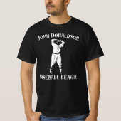 T-Shirt d'uniforme de ligue noir (Devant)