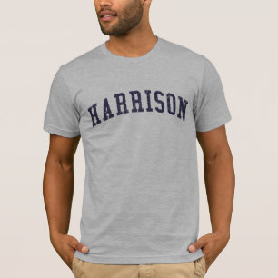T-shirt d'université de Harrison (affligé)