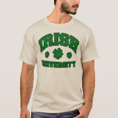 T-shirt d'Univertity d'Irlandais (Devant)