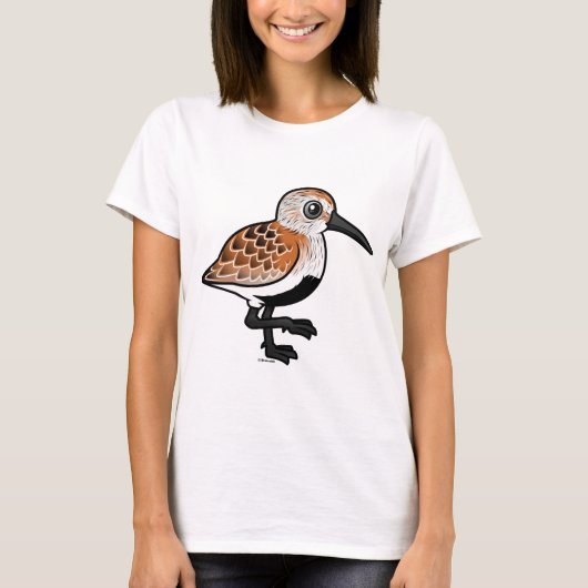 T-shirt Dunlin de Birdorable (Devant)