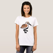 T-shirt Dunlin de Birdorable (Devant entier)