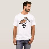 T-shirt Dunlin de Birdorable (Devant entier)
