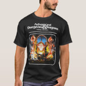 T-shirt Dunons & amp Dragons Wizard artwork Classic T-Sh (Devant)