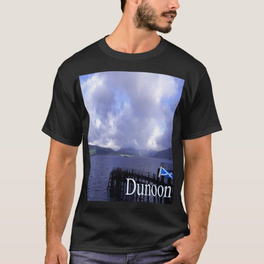 T-shirt Dunoon, Écosse (Devant)