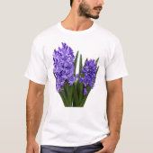 T-shirt Duo d'hyacinthe pourpre (Devant)