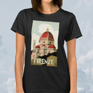 T-shirt Duomo à Firenze Florence Italie Art de voyage vint