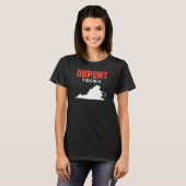 T-shirt DuPont Washington États-Unis Amérique Voyage Laver (Devant entier)