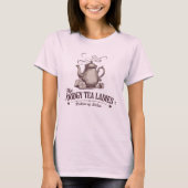 T-shirt Dupy Tea dames de SCC sur rose (Devant)