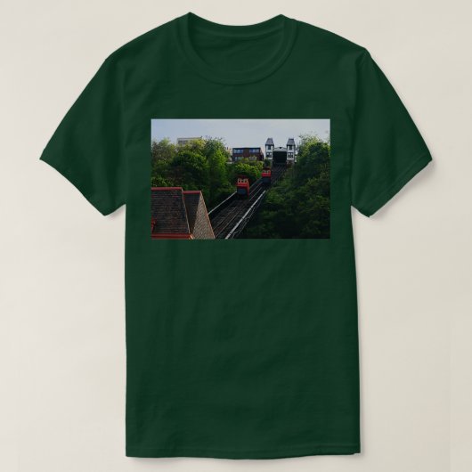 T-shirt Duquesne Incline Pittsburgh Pennsylvanie 1 (Design devant)