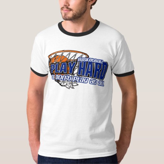 T-shirt Dur-Basket-ball de jeu (Devant)