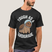 T-shirt Dur Comme Tardigrade Amusant Microbiologie Ours D' (Devant)