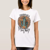 T-shirt Dur comme une mère Cactus (Devant)