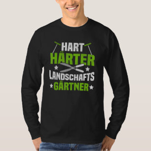T-shirt Dur Hardener Paysage jardiner Travail Plantes Flow