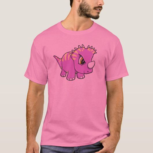 T-shirt dur mignon de dinosaure (Devant)