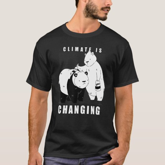 T-shirt Durabilité du climat (Devant)