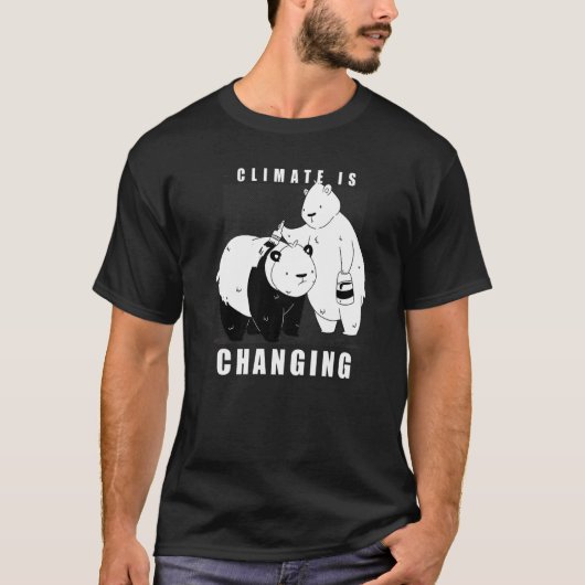 T-shirt Durabilité du climat (Devant)