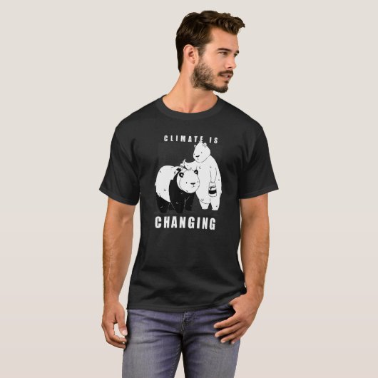 T-shirt Durabilité du climat (Devant entier)