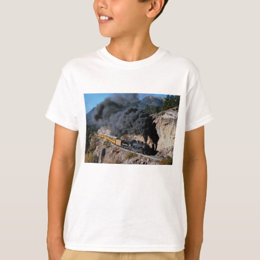 T-shirt Durango et chemin de fer de Silverton, no. 481, (Devant)