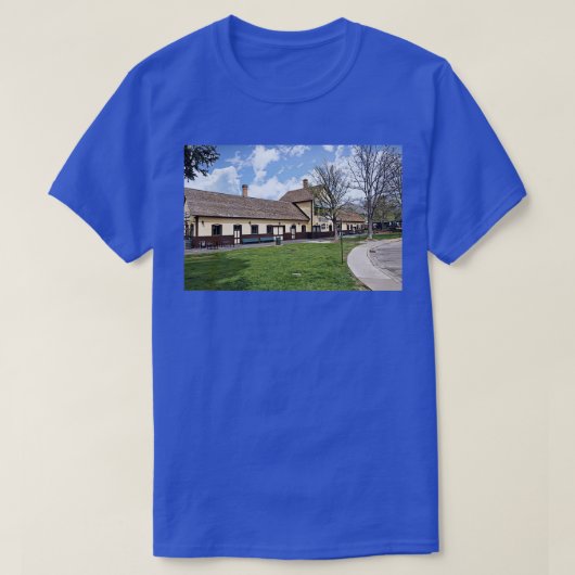 T-shirt Durango Et Silverton Railroad Depot (Design devant)