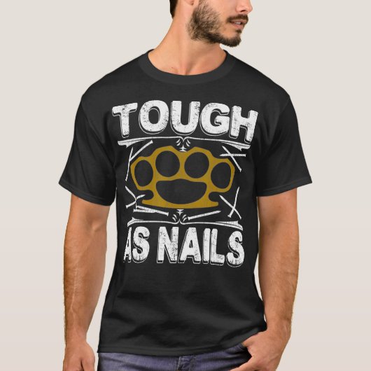 T-SHIRT DURE AS NAILS WORKOUT MIXED MARTIAL ART (Devant)