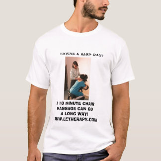 T-shirt Dure journée pas plus d'image