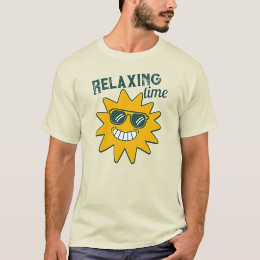 T-shirt Durée de détente (Devant)