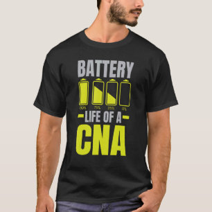 T-shirt Durée De Vie De La Batterie D'Un Assistant Infirmi