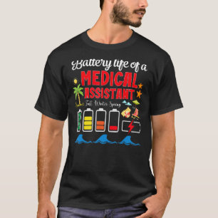 T-shirt Durée De Vie De La Batterie D'Un Assistant Médical