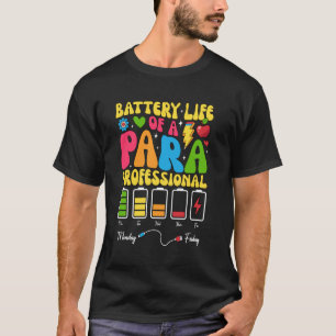 T-shirt Durée de vie de la batterie d'une application para