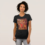 T-SHIRT DURGA ET LE TIGRE (Devant entier)