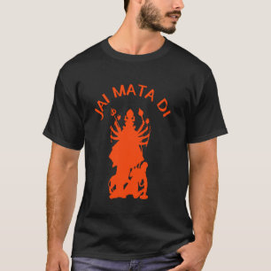 T-shirt Durga Mata, Déesse Navratri Sherawali Maa, Jai Ma