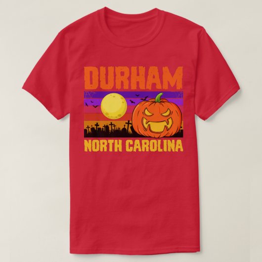 T-shirt Durham Caroline du Nord  (Design devant)