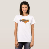 T-shirt Durham Caroline du Nord Conception de script - For (Devant entier)